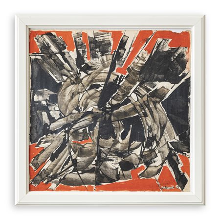 ALVARO MONNINI (1922-1987) - Senza Titolo, 1958