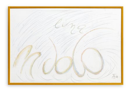 ARRIGO LORA-TOTINO (1928-2016) - Senza Titolo, 1987