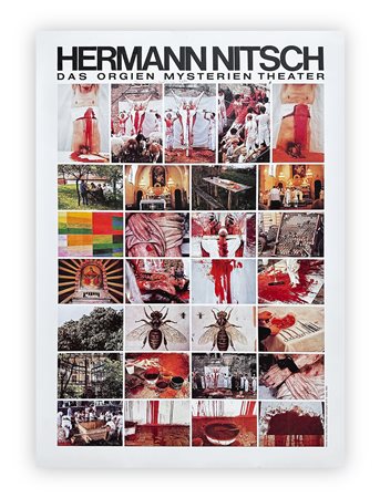 HERMANN NITSCH (1938-2022) - Senza Titolo, 1991