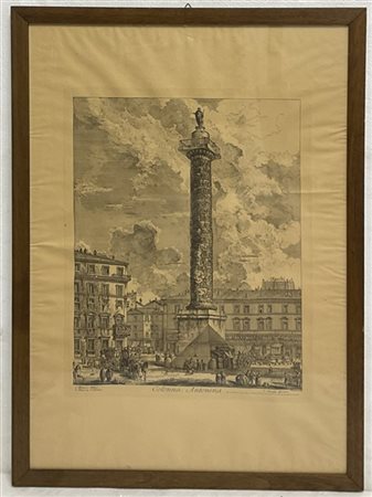 Riproduzione da una stampa di Giovan Battista Piranesi

"Colonna Antonina", dal