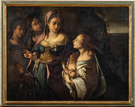 Scuola veneta della seconda metà del secolo XVII

"Mosè salvato dalle acque"
ol