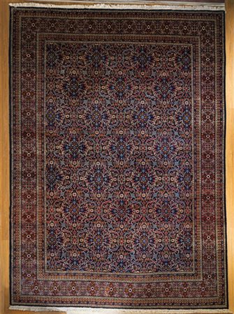 Tappeto Sarouk, Persia, secolo XX. Decoro all over floreale policromo su fondo
