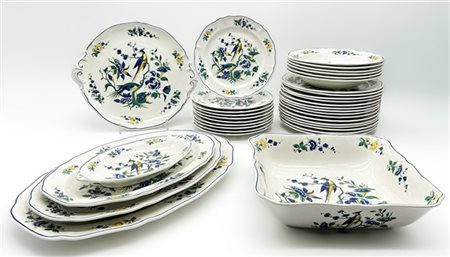 Manifattura Villeroy & Boch, modello Phoenix Blau. Parte di servizio per la tav