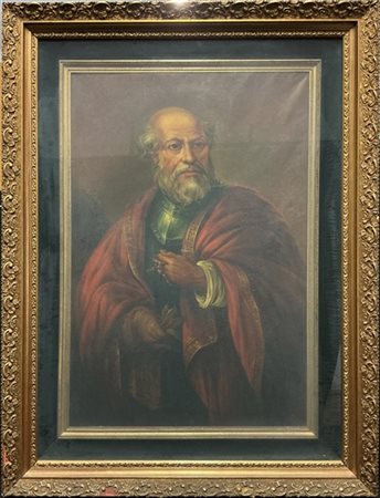 Ignoto del secolo XX

"Nobile veneziano" 
olio su tela (cm 90x60)
in cornice (d
