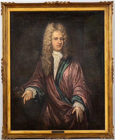 Cerchia di Gottfried Kneller, prima metà del secolo XVIII

"Presunto ritratto d