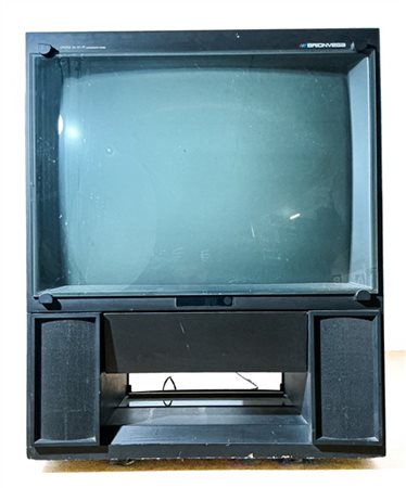 Brionvega Televisore modello "Opera34" con telecomando, anni '80/'90 (difetti).
