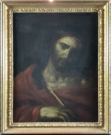 Scuola del secolo XVII

"Ecce Homo"
olio su tela (cm 63,5x49,5)
in cornice dora