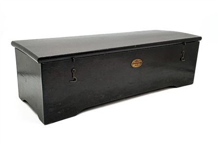 Jerome Thibouville-Lamy.
Scatola musicale a cilindro in custodia di legno. Fran
