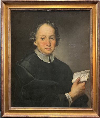 Scuola del secolo XVIII

"Ritratto di prelato"
olio su tela (cm 72,5x60,5)
trac