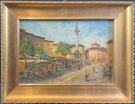 Firma indecifrata

"Il Verziere" 
olio su tela (cm 21x30)
firmato in basso a si