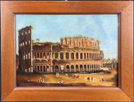 Ignoto del secolo XIX

"Colosseo" 
olio su tela (cm 30x39)
in cornice (difetti)