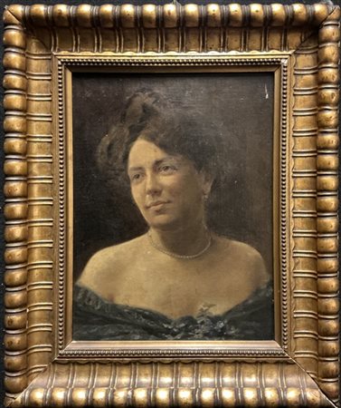 Ignoto della seconda metà del secolo XIX

"Ritratto di donna con filo di perle"