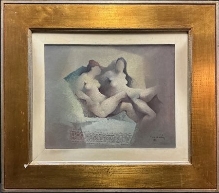 Paolo Frosecchi "Senza titolo" 1980
olio su tela
cm 40x50
firmato e datato in ba