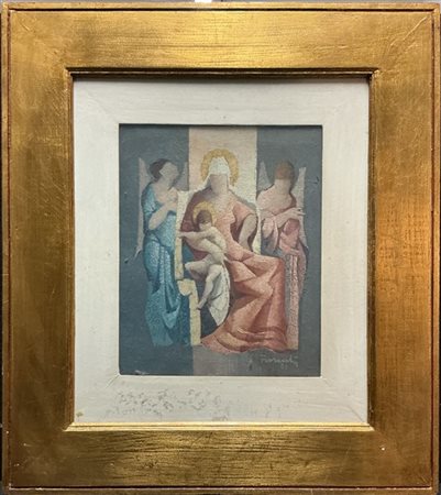 Paolo Frosecchi "Senza titolo" 1981
olio su tela
cm 40x35
firmato e datato in ba