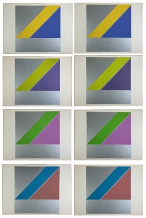 CHIN HSIAO otto serigrafie a colori
cm 49,5x69,8
tutte firmate e numerate in bas