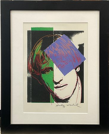 Andy Warhol (After) "Gerard Depardieu" 1986
litografia a colori
cm 30x21
Grafica