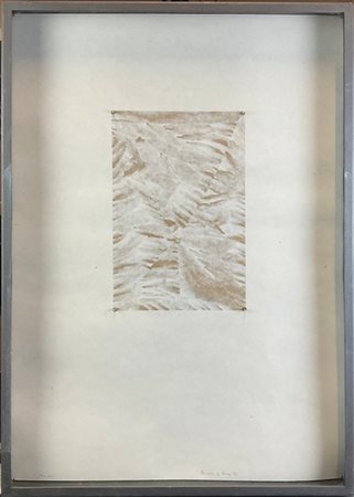 Francesco La Fosca "Senza titolo" 1991
tecnica mista su carta
cm 67x47
firmato e