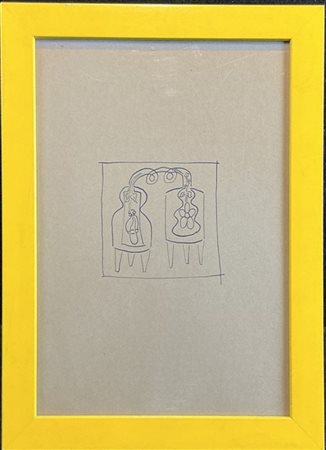 JOAN BANKEMPER "Senza titolo" 1994
china su carta
cm 28,5x19,5
firmato e datato