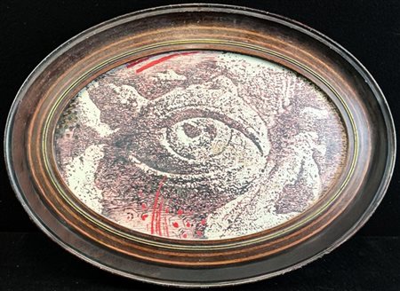 Adriano Altamira "Senza titolo" 
tecnica mista su carta
cm 30x46. In cornice

Pr
