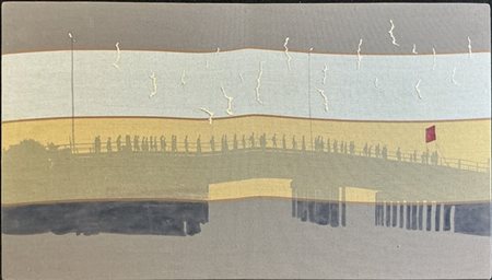 Florencia Martinez "Il ponte" 2000
tecnica mista e stampa a getto di inchiostro