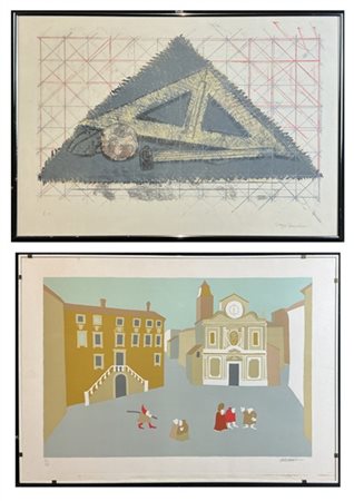 Lorenzo Tornabuoni - Marco Pasega
Due litografie a colori di soggetto diverso
c