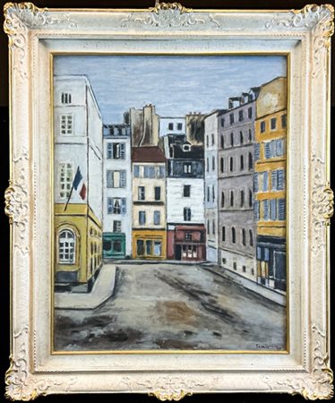Orfeo Tamburi "Parigi" 1953
olio su tela
cm 80x64,5
firmato e datato in basso a