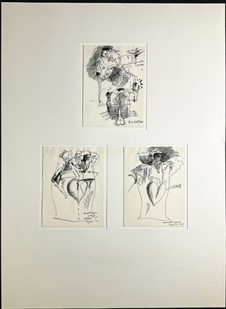 Tino Vaglieri "Restituzione della corazza", "Meditazione.." e "Corazzata regale"