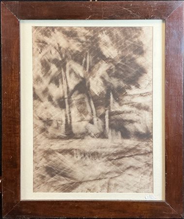 Aldo Bergolli "Senza titolo" 1956
tecnica mista su carta
cm 45x32,5
firmato, dat