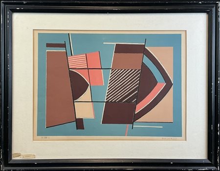 ALBERTO MAGNELLI "Senza titolo" 1958
litografia a colori
cm 41x58
firmata e nume