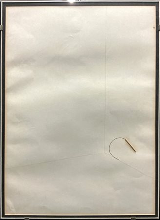 Pietro Coletta "Senza titolo" 1978
matita e collage su carta
cm 69x49
firmato e