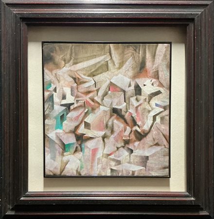 MARCELLO JORI "La città meravigliosa" 1998
acrilico su tela
cm 41x38,5
Firmato i