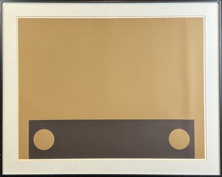 Sylvie Fanchon "Senza titolo" 1993
serigrafia a colori - prova d'artista
cm 48x6