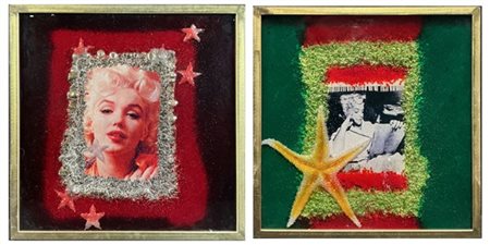 Omar Ronda "Marilyn frozen" 2005
due tecniche miste (resina e fotografie)
cm 47x