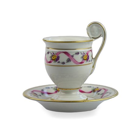 Tazza da caffè in porcellana, Richard Ginori