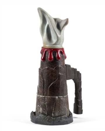 Gaetano Pesce Caffettiera modello "Espresso Vesuvio". Produzione Zani & Zani, It