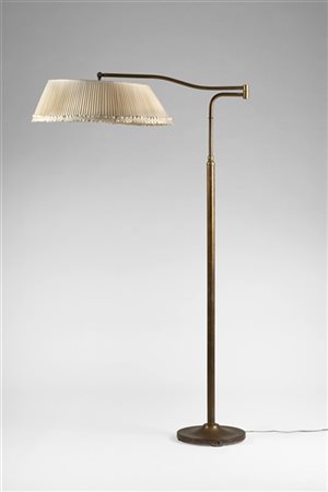 O-Luce (Attribuito)
Lampada da terra. Milano, anni '50. Struttura in ottone con