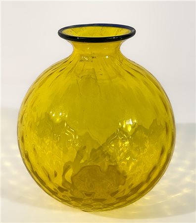 Venini Vaso globulare della serie "Balloton". Murano, anni 2000. Vetro soffiato