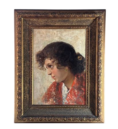 VINCENZO IROLLI - Dipinto olio su tela, periodo XIX/XX secolo, scuola...