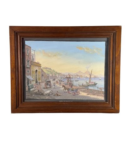 ANONIMO - Dipinto guazzo (tempera su carta), periodo XX secolo, scuola...