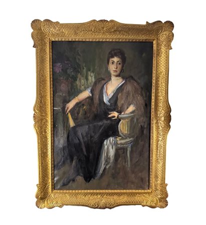 ANONIMO - Dipinto olio su tela, periodo XX secolo, scuola Italiana...