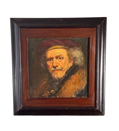 ANONIMO - Dipinto olio su tavola, periodo XIX/XX secolo, scuola Italiana...