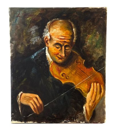 UNIDENTIFIED SIGNATURE - Dipinto olio su tela, periodo XX secolo, scuola...