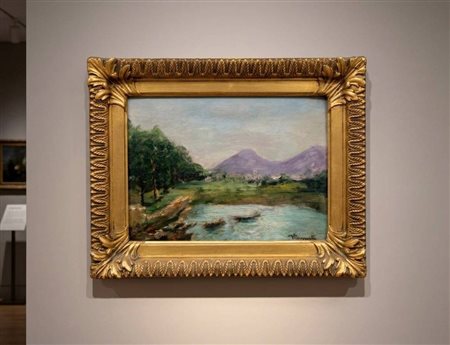 V. Cannata - Dipinto olio su tavola periodo XX secolo, scuola Italiana...