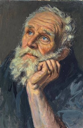 ANONIMO - Dipinto olio su tavola, periodo XX secolo, scuola Italiana...