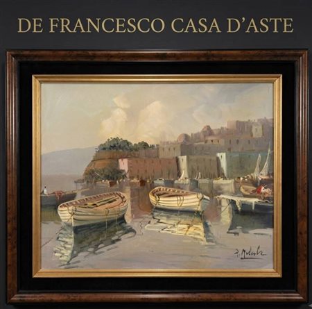 UNIDENTIFIED SIGNATURE - Dipinto olio su tavola, periodo XX secolo, scuola...