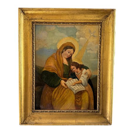 ANONIMO - Dipinto olio su tela, periodo XIX secolo scuola Italiana,...