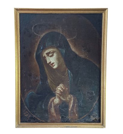 SCUOLA ITALIANA - Dipinto olio su tela, periodo XVIII secolo scuola italiana...