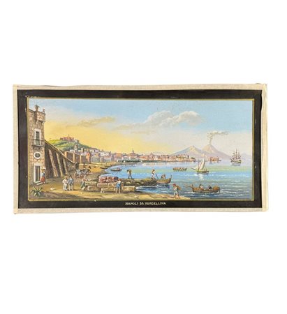 SCUOLA ITALIANA - Dipinto guazzo (tempera su carta), periodo XX secolo,...