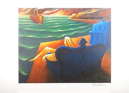 TRANCHINO GAETANO Siracusa 1938 "Senza titolo"