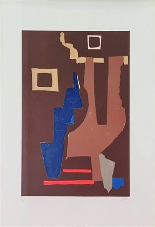 LANSKOY ANDRE' Mosca 1902 - Parigi 1976 "Journal d'un fou"